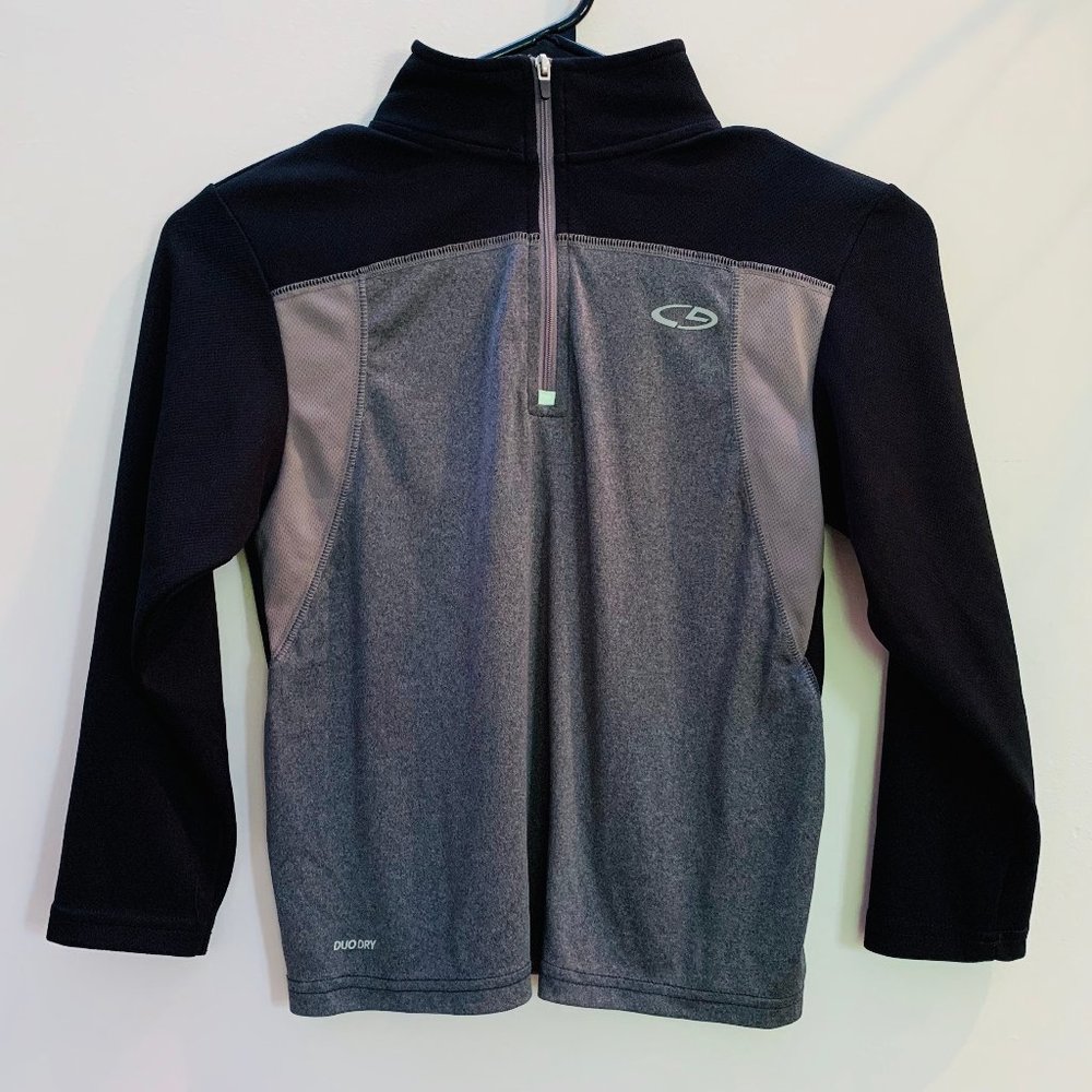 Champion DuoDry Child Small 1/4 Zip Top